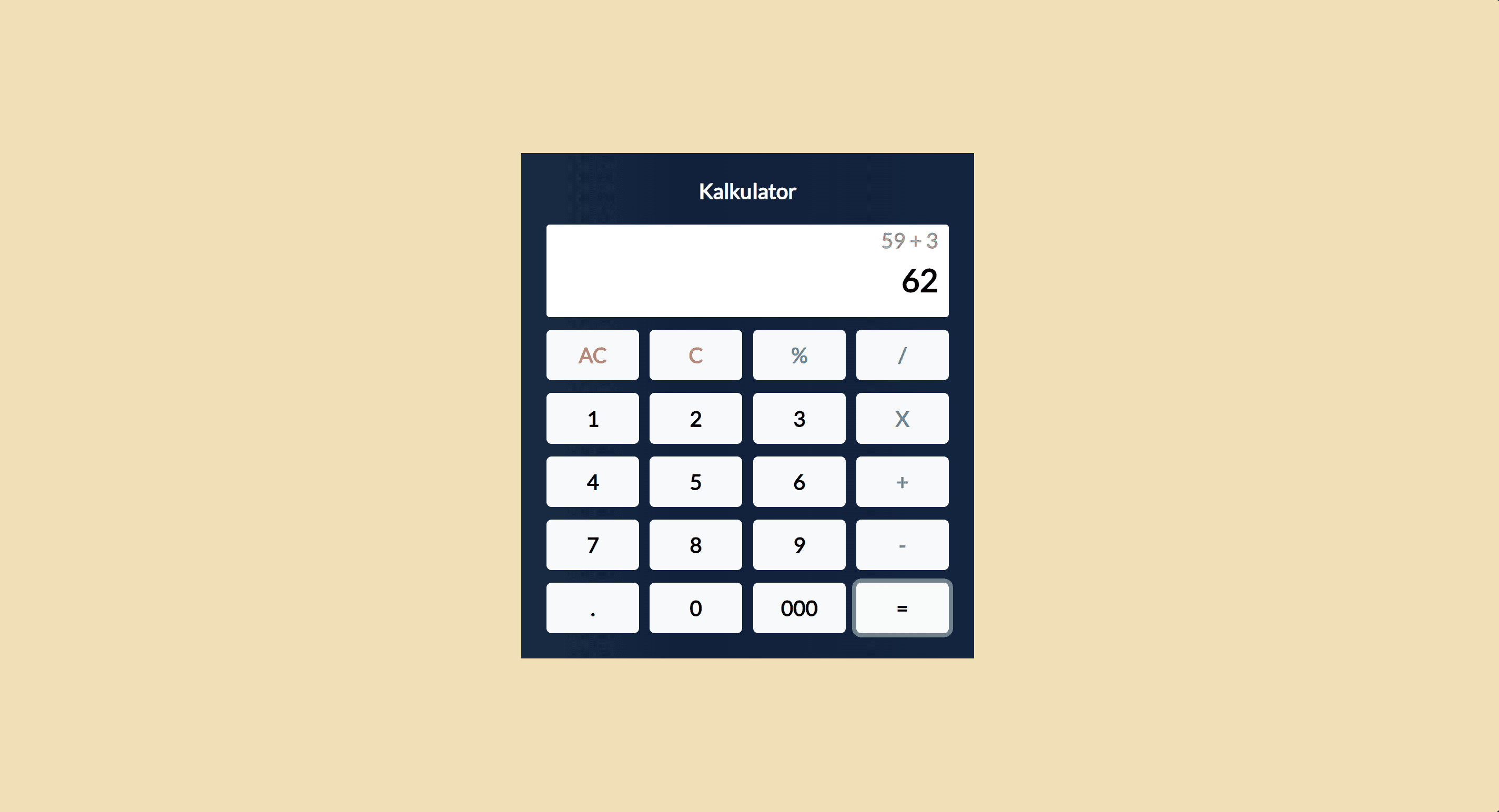 Web Calculator logo