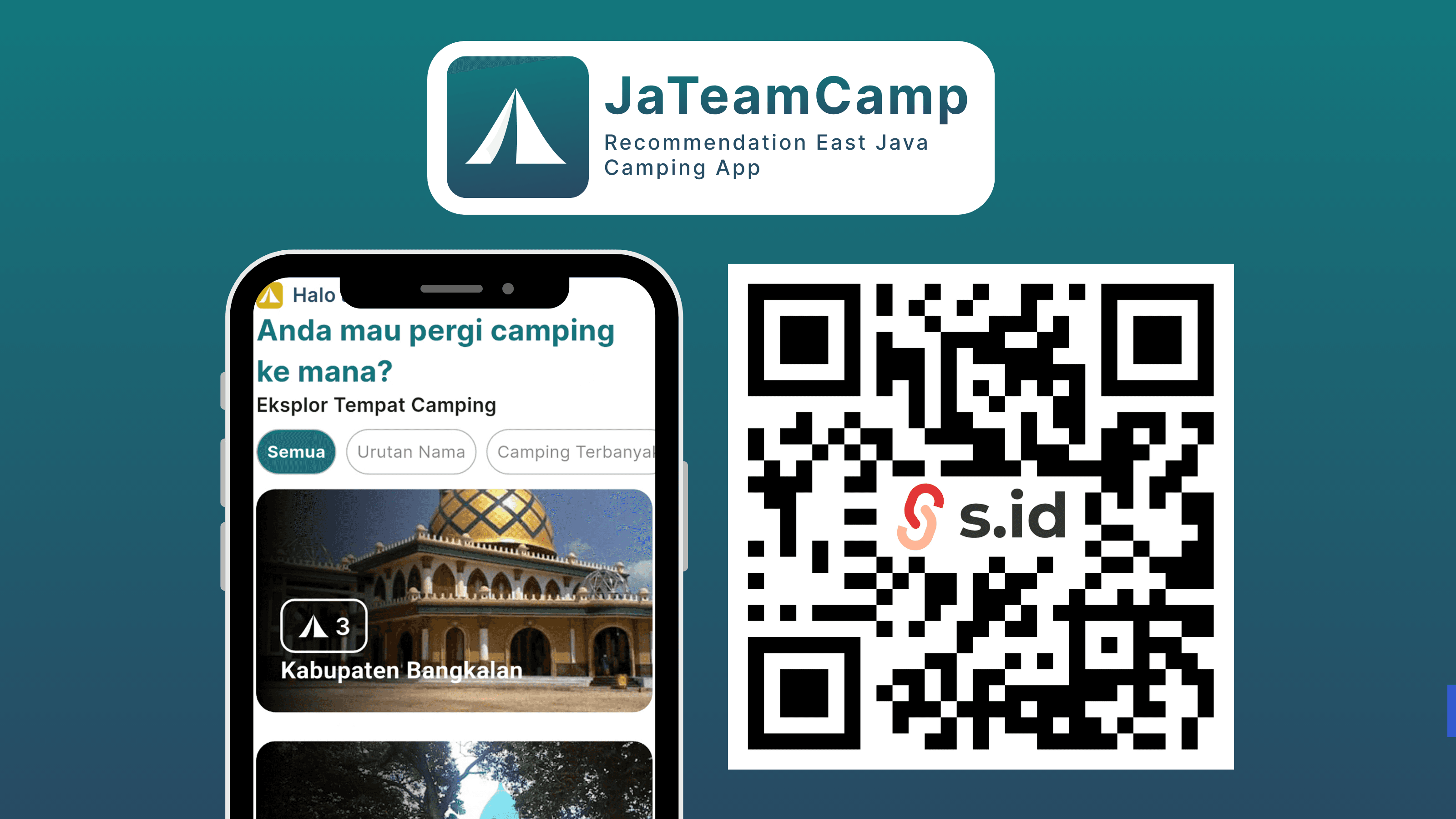 JaTeamCamp - Camping App using Sentiment Analysis and AHP method logo
